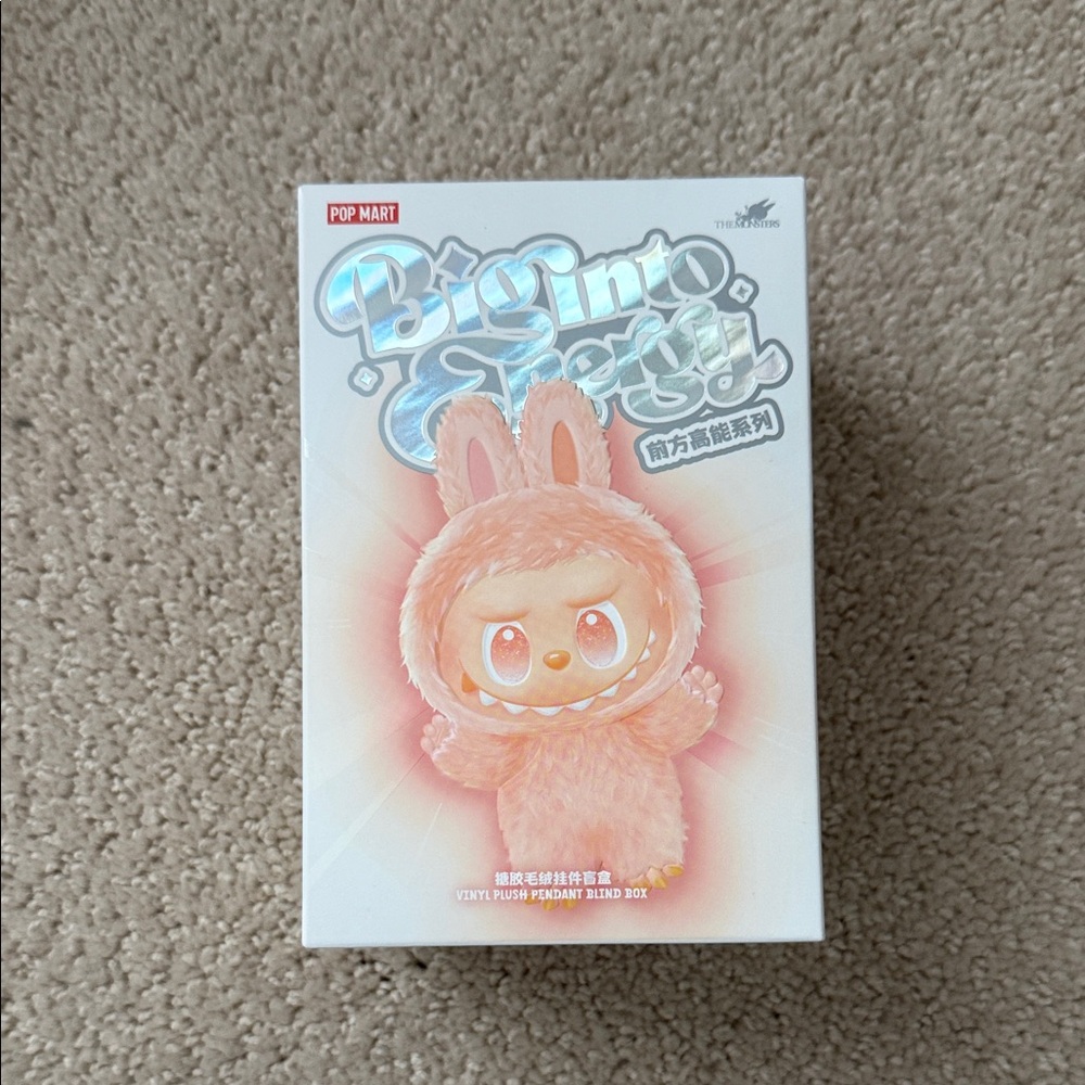 Big Into Energy Labubu blind box